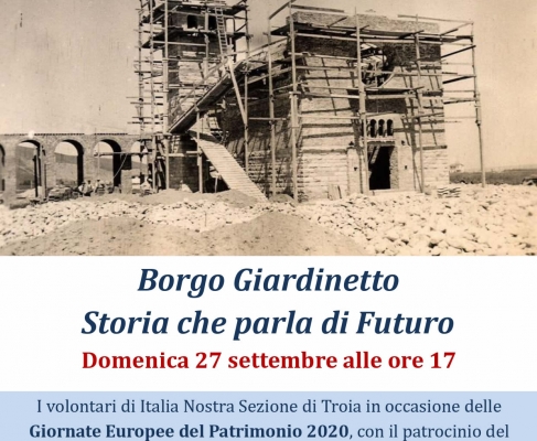 Giornate Europee del Patrimonio a Giardinetto